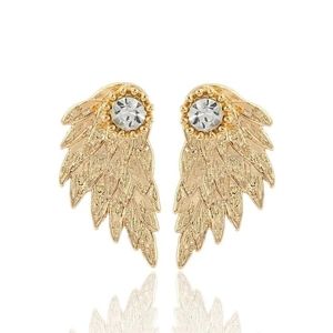 Angel Wing Post Earrings